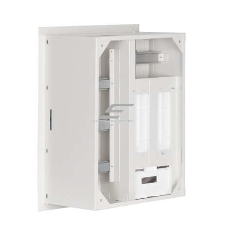 Rozdzielnica elektryczna | Obudowa | 24 moduły | Z zamkiem i szybą | 450x550x210 mm | Do liczników 3-fazowych | Podtynkowa | Stalowa | IP31 2 Rozdzielnica elektryczna | Obudowa | 24 moduły | Z zamkiem i szybą | 450x550x210 mm | Do liczników 3-fazowych | Podtynkowa | Stalowa | IP31 2