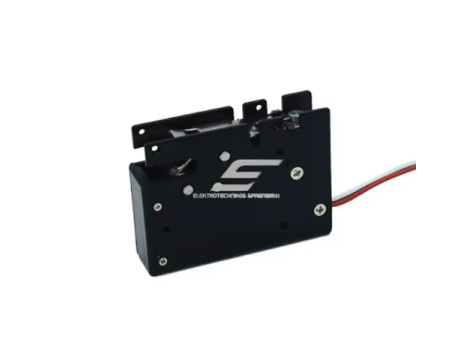 Elektroninė solenoidinė spyna | 12V DC | mini | su signaliniu grįžtamuoju ryšiu | spintoms, spintelėms, automatiniams užraktams 1