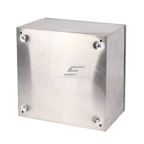 Electrical distribution enclosure | box | cabinet | with mounting plate | with lock | 300x250x200 mm | surface-mounted | stainless steel | IP54 2 Electrical distribution enclosure | box | cabinet | with mounting plate | with lock | 300x250x200 mm | surface-mounted | stainless steel | IP54 2