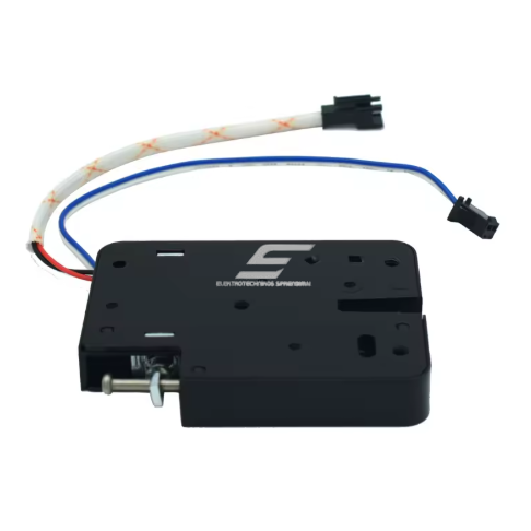 Electronic electromagnetic lock | solenoid lock | 12V DC | 24 W | stainless steel | smart control | black 2