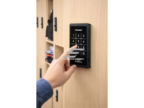 Elektroninė spintelės spyna su PIN kodu | skaitmeninė | 110x60x20mm | ABS plastikas | universali | juoda 2 Elektroninė spintelės spyna su PIN kodu | skaitmeninė | 110x60x20mm | ABS plastikas | universali | juoda 2