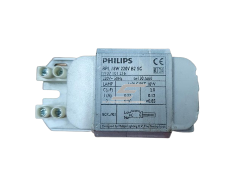 Elektromagnetinis balastas kompaktinėms liuminescensinėms lempoms | 18W | 230V | Philips 1 Elektromagnetinis balastas kompaktinėms liuminescensinėms lempoms | 18W | 230V | Philips 1