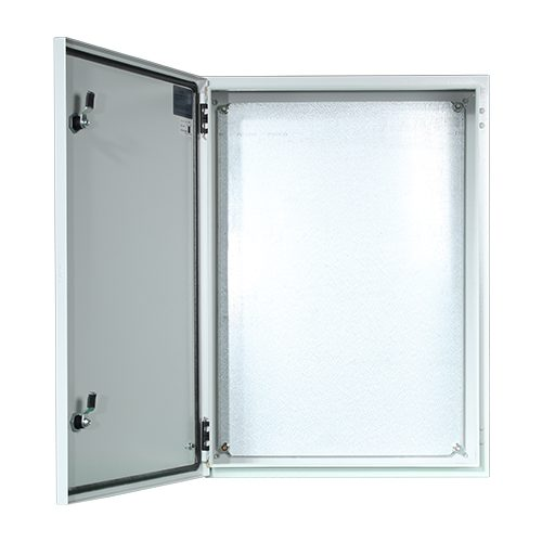 Elektros sadales skapis | kārba | korpuss | ar montāžas plāksni | 600x600x200mm | hermētisks | virsapmetuma | tērauda | IP65 1 Elektros sadales skapis | kārba | korpuss | ar montāžas plāksni | 600x600x200mm | hermētisks | virsapmetuma | tērauda | IP65 1