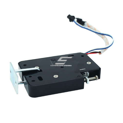 Electronic electromagnetic lock | solenoid lock | 12V DC | 24 W | stainless steel | smart control | black Electronic electromagnetic lock | solenoid lock | 12V DC | 24 W | stainless steel | smart control | black