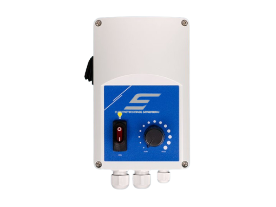 Elektroninis ventiliatoriaus greičio reguliatorius | 0,5-6A | 70-230VAC | virštinkinis | IP54 | Sentera Controls | SLM-0-60-AT | 5401003014608 1