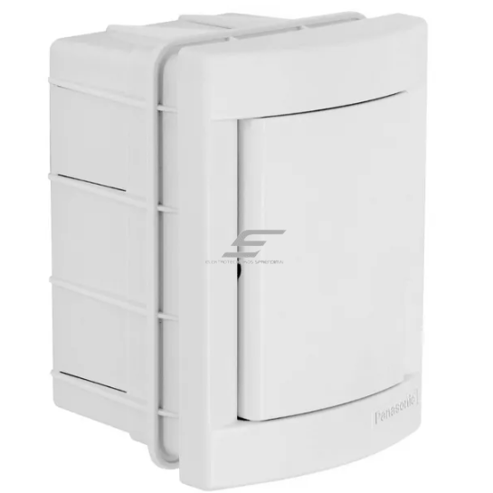 Rozdzielnica elektryczna na 2 modułów | podtynkowa | wpuszczana | plastikowa | 100x141x95mm | IP40 | BQDT1021 Panasonic