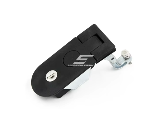 Elektros spintos užraktas su rankena | kompresinis mechanizmas | su raktu | hermetiškas | IP apsauga | cinko lydinys | juoda 1 Elektros spintos užraktas su rankena | kompresinis mechanizmas | su raktu | hermetiškas | IP apsauga | cinko lydinys | juoda 1