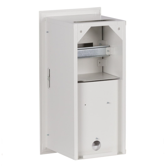 Elektro sadales skapis | kārba | 6 moduļi | ar slēdzeni un stiklu | 230x480x180 mm | 1 fāzes elektro skaitītājiem | iebūvējams | tērauda | IP31 2 Elektro sadales skapis | kārba | 6 moduļi | ar slēdzeni un stiklu | 230x480x180 mm | 1 fāzes elektro skaitītājiem | iebūvējams | tērauda | IP31 2