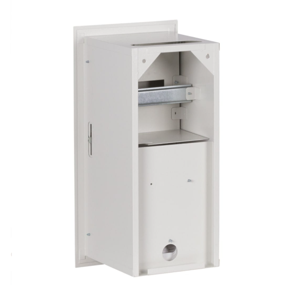 Elektro sadales skapis | kārba | 7 moduļi | ar slēdzeni un stiklu | 230x480x120 mm | 1 fāzes elektro skaitītājiem | iebūvējams | tērauda | IP31 2 Elektro sadales skapis | kārba | 7 moduļi | ar slēdzeni un stiklu | 230x480x120 mm | 1 fāzes elektro skaitītājiem | iebūvējams | tērauda | IP31 2