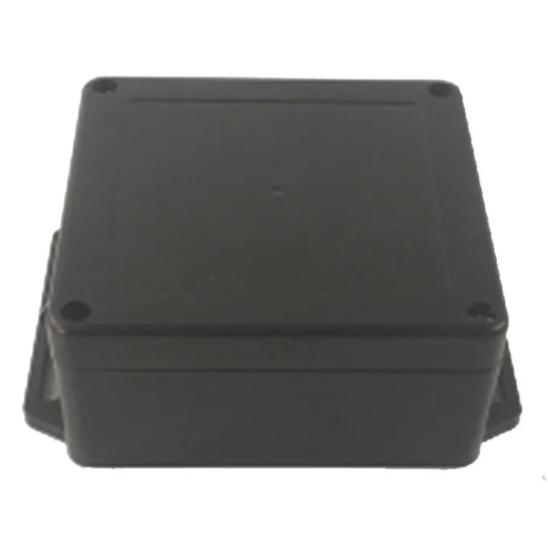 Electrical installation distribution box | with side lugs | hermetic | 120x120x60mm | surface-mounted | plastic | black | IP65 Electrical installation distribution box | with side lugs | hermetic | 120x120x60mm | surface-mounted | plastic | black | IP65
