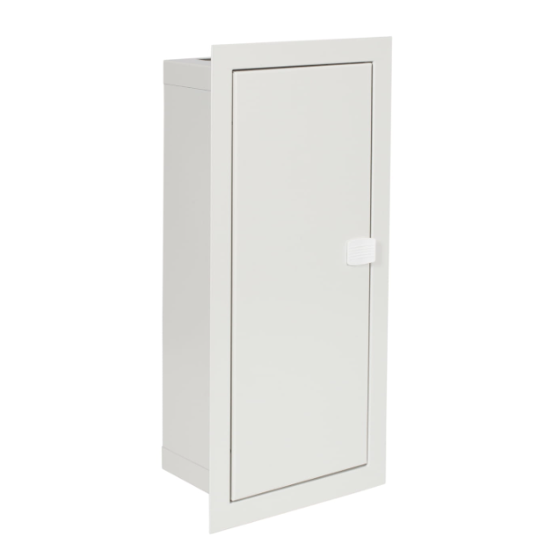 Rozdzielnica elektryczna | Obudowa | 7 modułów | 230x480x120 mm | Do liczników 1-fazowych | Podtynkowa | Stalowa | IP31 Rozdzielnica elektryczna | Obudowa | 7 modułów | 230x480x120 mm | Do liczników 1-fazowych | Podtynkowa | Stalowa | IP31