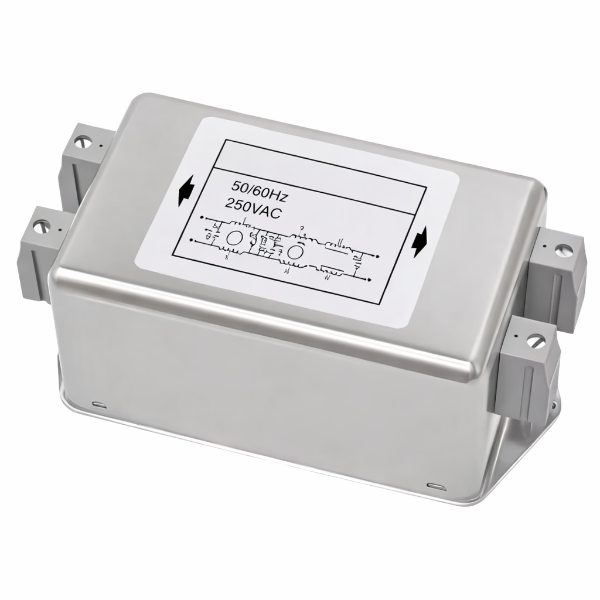 EMI (elektromagnētisko traucējumu) tīkla filtrs | elektro tīkla trokšņu slāpēšanai | DIN sliede | 250V | 1A | EMC aizsardzība EMI (elektromagnētisko traucējumu) tīkla filtrs | elektro tīkla trokšņu slāpēšanai | DIN sliede | 250V | 1A | EMC aizsardzība