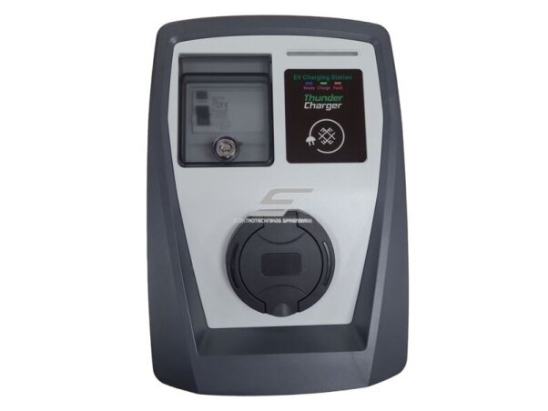 Elektromobilių įkrovimo stotelė | Type2 lizdas | 22kW | 32A | 400VAC | 3F | IP54 | Thunder Charger | EKEC1-C-T2-3P-32A-DLB Elektromobilių įkrovimo stotelė | Type2 lizdas | 22kW | 32A | 400VAC | 3F | IP54 | Thunder Charger | EKEC1-C-T2-3P-32A-DLB