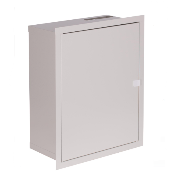 Elektro sadales skapis | Korpuss | 24 moduļi | 450x550x210 mm | 3 fāžu elektro skaitītājiem | Iebūvējams | Tērauda | IP31 Elektro sadales skapis | Korpuss | 24 moduļi | 450x550x210 mm | 3 fāžu elektro skaitītājiem | Iebūvējams | Tērauda | IP31