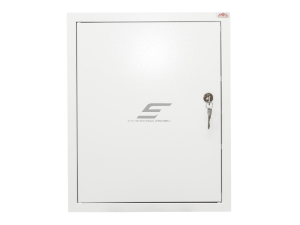 Elektros paskirstymo skydelis | dėžė | 3 modulių | su spyna | 400x500x210mm | 1x3F elektros skaitikliams | potinkinis | plieninis | IP31 Elektros paskirstymo skydelis | dėžė | 3 modulių | su spyna | 400x500x210mm | 1x3F elektros skaitikliams | potinkinis | plieninis | IP31