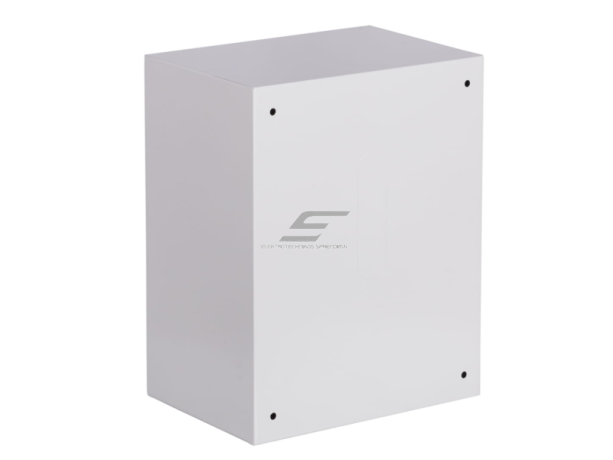Vienfazis | įvadinis elektros skydelis | dėžė | skydas | su paskirstymu | 6 modulių | su spyna ir stiklu | 395x310x220mm | 1x1F skaitikliui | su plombavimo galimybe | virštinkinis | plieninis | IP31 2