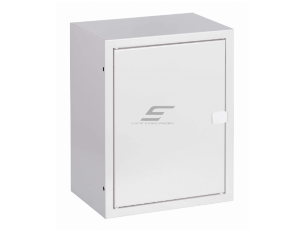 Vienfazis | įvadinis elektros skydelis | dėžė | skydas | su paskirstymu | 6 modulių | 395x310x220mm | 1x1F skaitikliui | su plombavimo galimybe | virštinkinis | plieninis | IP31 Vienfazis | įvadinis elektros skydelis | dėžė | skydas | su paskirstymu | 6 modulių | 395x310x220mm | 1x1F skaitikliui | su plombavimo galimybe | virštinkinis | plieninis | IP31