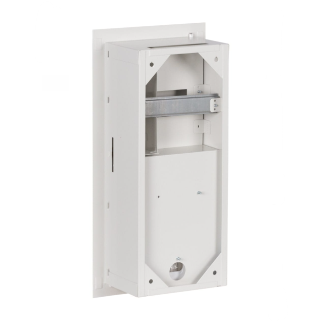 Elektro sadales skapis | kārba | ar slēdzeni un stiklu | 6 moduļi | 230x480x120 mm | 1 fāzes elektro skaitītājiem | iebūvējams | tērauda | IP31 2 Elektro sadales skapis | kārba | ar slēdzeni un stiklu | 6 moduļi | 230x480x120 mm | 1 fāzes elektro skaitītājiem | iebūvējams | tērauda | IP31 2