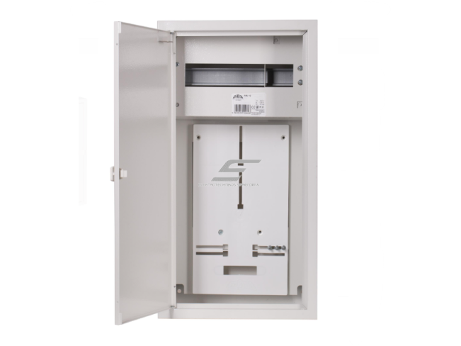 Trifazis | įvadinis elektros skydelis | dėžė | skydas | su paskirstymu | 12 modulių | 580x310x220mm | 1x3F skaitikliui | su plombavimo galimybe | virštinkinis | plieninis | IP31 1 Trifazis | įvadinis elektros skydelis | dėžė | skydas | su paskirstymu | 12 modulių | 580x310x220mm | 1x3F skaitikliui | su plombavimo galimybe | virštinkinis | plieninis | IP31 1