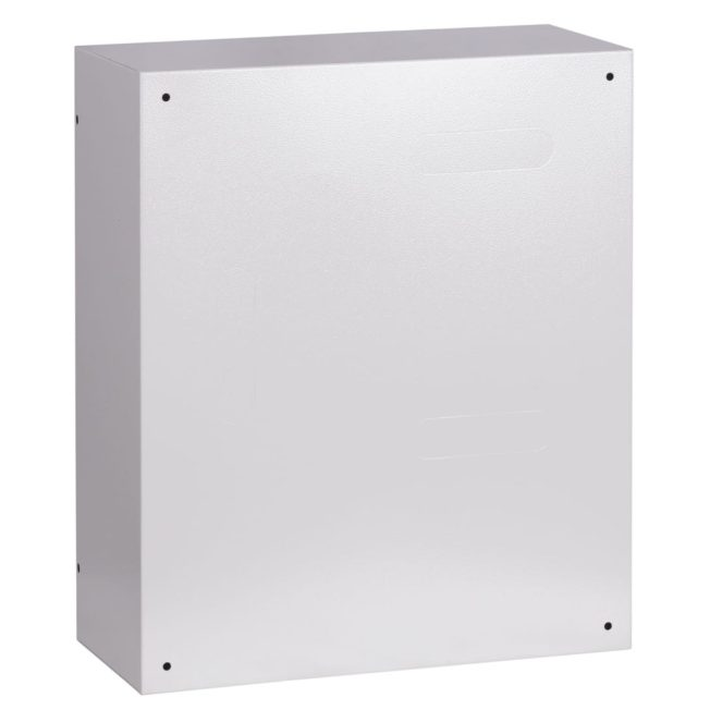 Ühefaasiline / kolmefaasiline sisendjaotuskilp | korpus | kapp | jaotusosaga | 3 moodulit | lukuga | 580 x 490 x 220 mm | 1 x 1-faasilisele / 3-faasilisele arvestile | plommimise võimalusega | pinnapealne | terasest | IP31 2