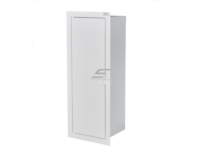 Elektros paskirstymo skydelis | dėžė | 12 modulių | 180x540x180mm | 1F elektros skaitikliams | potinkinis | plieninis | IP31