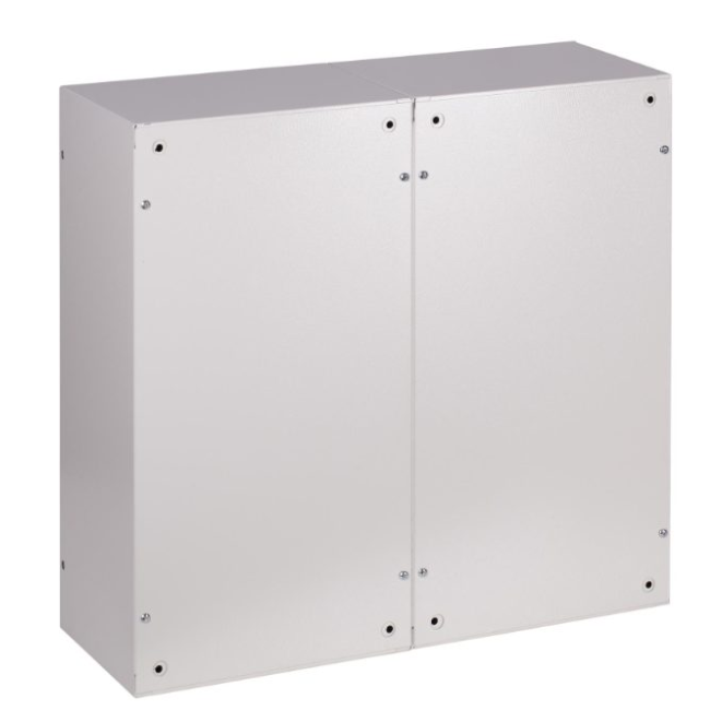 Three-phase | main electrical distribution board | enclosure | panel | with distribution section | 48 modules | double doors with lock and glass | 580x620x220 mm | for 1x 3-phase meter | with sealing option | surface-mounted | steel | IP31 2 Three-phase | main electrical distribution board | enclosure | panel | with distribution section | 48 modules | double doors with lock and glass | 580x620x220 mm | for 1x 3-phase meter | with sealing option | surface-mounted | steel | IP31 2