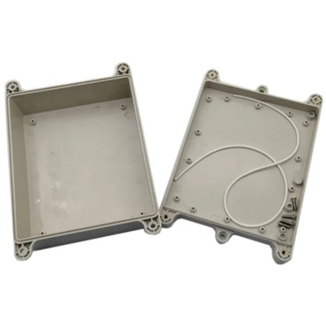Rozdzielnica elektryczna | z uszami po bokach | hermetyczna | 180x150x70mm | montaż powierzchniowy | plastikowy | szary | IP65 1 Rozdzielnica elektryczna | z uszami po bokach | hermetyczna | 180x150x70mm | montaż powierzchniowy | plastikowy | szary | IP65 1