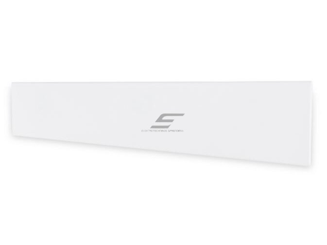 Elektrinis radiatorius be termostato | 1400W | 230V | 210x1760x87mm | IP24 | baltas | ADAX | Glamox Heating H40 L14 White