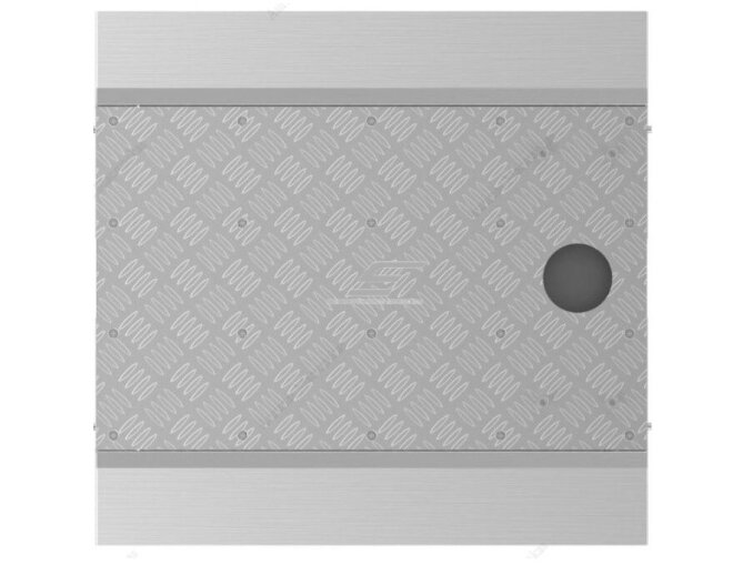 Elektroninio praėjimo kontrolės turniketo pagrindas | žmonių srauto valdymui | 798x773.56x34mm | Hikvision DS-K3G411-BASE550-R