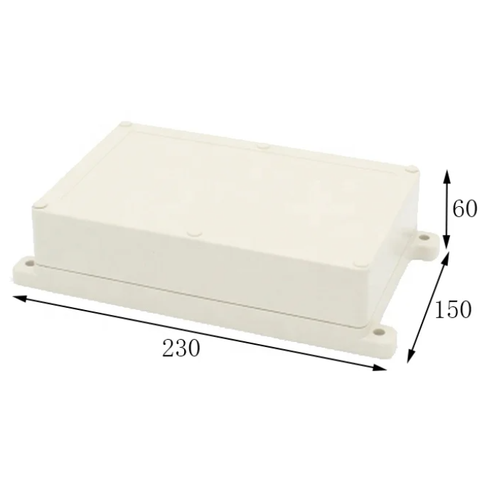 Elektripaigalduse jaotuskast | külgmiste kõrvadega | hermetiseeritud | 230x150x60mm | pinnapealne | plastist | hall | IP65 3 Elektripaigalduse jaotuskast | külgmiste kõrvadega | hermetiseeritud | 230x150x60mm | pinnapealne | plastist | hall | IP65 3