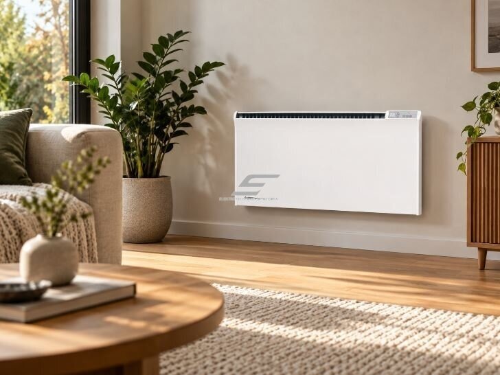 Elektrinis radiatorius be termostato | 400W | 230V | 350x503x84mm | IP20 | baltas | ADAX | Glamox Heating TPA 04 2