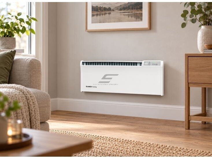 Elektrinis radiatorius be termostato | 1400W | 230V | 180x1743x84mm | IP20 | baltas | ADAX | Glamox Heating TLO 14 2