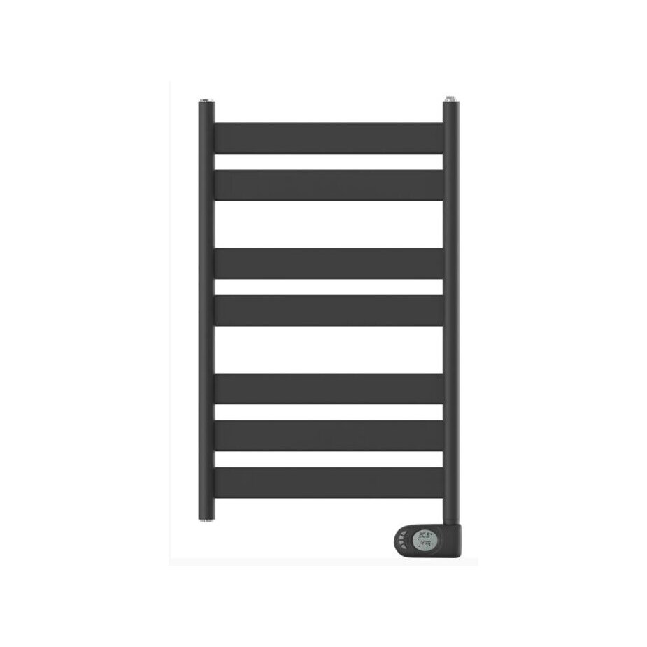 Elektriline käterätikuivati | taimeriga | 300W | 230V | IP44 | 500x800mm | must | ADAX Wave 50-80-300 BLACK