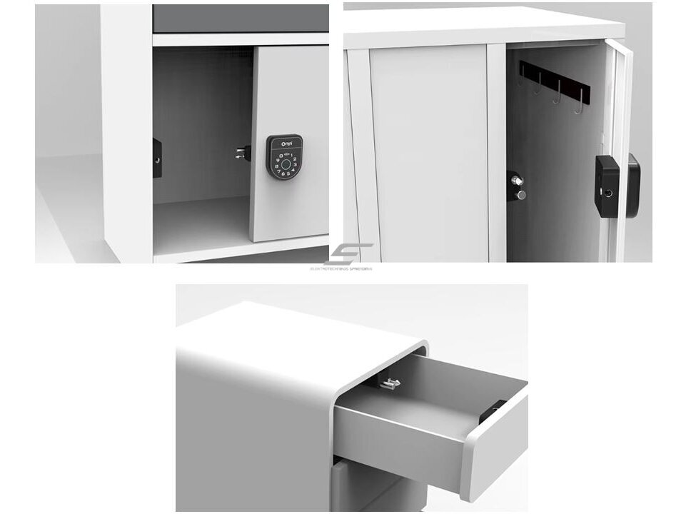 Elektroninė spyna su RFID skaitytuvo | piršto antspaudo | PIN kodo | bluetooth BLE 4.0 atrakinimu | spintelei | stalčiui | 63x58x20mm | juoda 3 Elektroninė spyna su RFID skaitytuvo | piršto antspaudo | PIN kodo | bluetooth BLE 4.0 atrakinimu | spintelei | stalčiui | 63x58x20mm | juoda 3