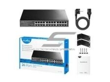 Ethernet komutatorius 24 portų | laidinio tinklo išplėtimas | 48Gbps | 35.71Mpps | 1000Mbps | nekonfiguruojamas | SWITCH CUDY GS1024 2 Ethernet komutatorius 24 portų | laidinio tinklo išplėtimas | 48Gbps | 35.71Mpps | 1000Mbps | nekonfiguruojamas | SWITCH CUDY GS1024 2