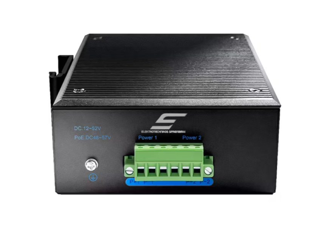 Pramoninis PoE tinklo komutatorius | 4xRJ45 PoE + 2xSFP | DIN | 20 Gbps | iki 400 W | IP40 | CUDY IG1004S2P 2 Pramoninis PoE tinklo komutatorius | 4xRJ45 PoE + 2xSFP | DIN | 20 Gbps | iki 400 W | IP40 | CUDY IG1004S2P 2
