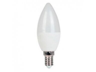 LED lemputė | žvakė | E14 | 7W | 3000K | 560lm | C37 LED lemputė | žvakė | E14 | 7W | 3000K | 560lm | C37
