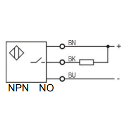 Fotoelektriline difuusandur | 400mm | M18 | 10-30VDC | NO | NPN | 2m kaabel | PBT | IP67 2