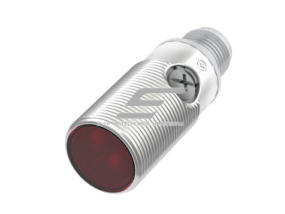 Fotoelektrinis jutiklis | poliarizuotas | 3000mm | M18 | 10-30VDC | NO/NC | PNP | M12 | nikelio-vario korpusas | raudonos šviesos spindulių | IP67