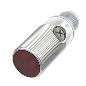 Photoelectric sensor | polarized | 3000 mm | M18 | 10-30VDC | NO/NC | PNP | M12 | nickel-copper housing | red light beam | IP67