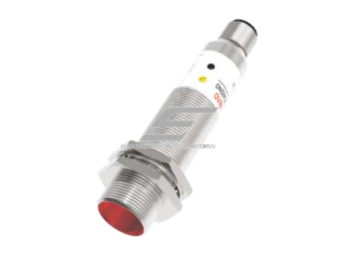 Fotoelektrinis jutiklis su fono slopinimu | 100mm | M18 | 10-30VDC | NO+NC | PNP | M12 | nikelio-vario korpusas | raudonų LED spindulių | IP67 Fotoelektrinis jutiklis su fono slopinimu | 100mm | M18 | 10-30VDC | NO+NC | PNP | M12 | nikelio-vario korpusas | raudonų LED spindulių | IP67