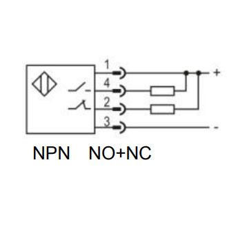 Fotoelektriline difuusandur | 400mm | M18 | 10-30VDC | NO+NC | NPN | M12 | nikli-vase korpus | IP67 2 Fotoelektriline difuusandur | 400mm | M18 | 10-30VDC | NO+NC | NPN | M12 | nikli-vase korpus | IP67 2