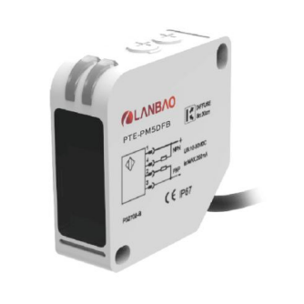 Fotoelektriskais sensors | polarizēts | caurspīdīgu objektu noteikšanai | 5000mm | 50x50x18mm | 10–30VDC | NO/NC | NPN+PNP | 2 m kabelis | ABS | sarkanas LED stars | IP67 Fotoelektriskais sensors | polarizēts | caurspīdīgu objektu noteikšanai | 5000mm | 50x50x18mm | 10–30VDC | NO/NC | NPN+PNP | 2 m kabelis | ABS | sarkanas LED stars | IP67