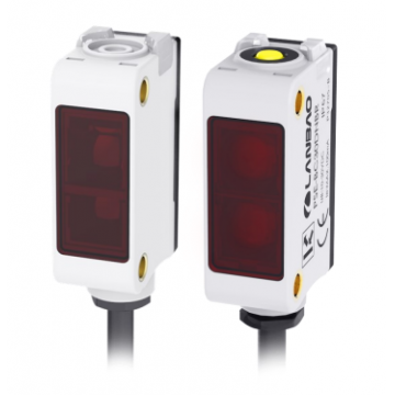 Fotoelektriskais sensors | Pārtraukta stara tips | Raidītājs + uztvērējs | 10m | 32,5x20x12mm | 10-30VDC | NO/NC | PNP | 2m kabelis | ABS | Sarkanās gaismas stars | IP67 Fotoelektriskais sensors | Pārtraukta stara tips | Raidītājs + uztvērējs | 10m | 32,5x20x12mm | 10-30VDC | NO/NC | PNP | 2m kabelis | ABS | Sarkanās gaismas stars | IP67