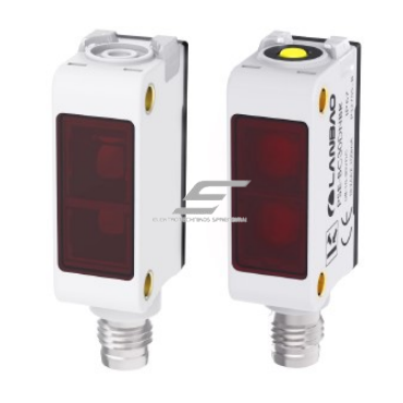 Fotoelektriline andur | Katkenud kiire tüüp | Saatja + vastuvõtja | 5000mm | 32,5x20x12mm | 10-30VDC | NO/NC | PNP | M8 | ABS | Punase valguse kiir | IP67
