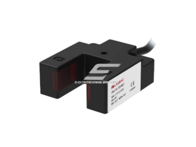 Fotoelektrinis jutiklis | nutraukiamo spindulio | U formos | šakutės tipo | 15mm | 40x35x15mm | 10-30VDC | NO | NPN | 2m kabelis | PBT | infraraudonųjų LED spindulių | IP64 Fotoelektrinis jutiklis | nutraukiamo spindulio | U formos | šakutės tipo | 15mm | 40x35x15mm | 10-30VDC | NO | NPN | 2m kabelis | PBT | infraraudonųjų LED spindulių | IP64