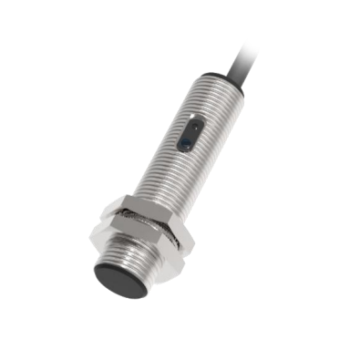 Fotoelektriline difuusandur | 150mm | M12 | 10-30VDC | NO | NPN | 2m kaabel | nikli-vase korpus | IP67 Fotoelektriline difuusandur | 150mm | M12 | 10-30VDC | NO | NPN | 2m kaabel | nikli-vase korpus | IP67
