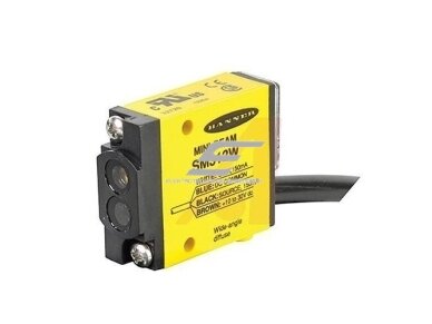 Fotoelektrinis difuzinis artumo jutiklis | 10-30VDC | 130mm | PNP/NPN | NO | IP67 | MINI-BEAM SM312W Banner