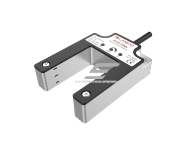 Fotoelektrinis jutiklis | nutraukiamo spindulio | U formos | šakutės tipo | 30mm | 72x52x16mm | 10-30VDC | NO/NC | NPN | 2m kabelis | aliuminio korpusas | infraraudonųjų LED spindulių | IP60