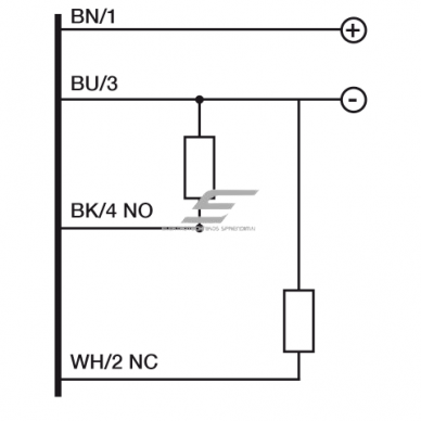 Fotoelektriline andur | 300mm | 10–30VDC | IP67 | PNP | NO+NC | FARW/BP-1E 2 Fotoelektriline andur | 300mm | 10–30VDC | IP67 | PNP | NO+NC | FARW/BP-1E 2